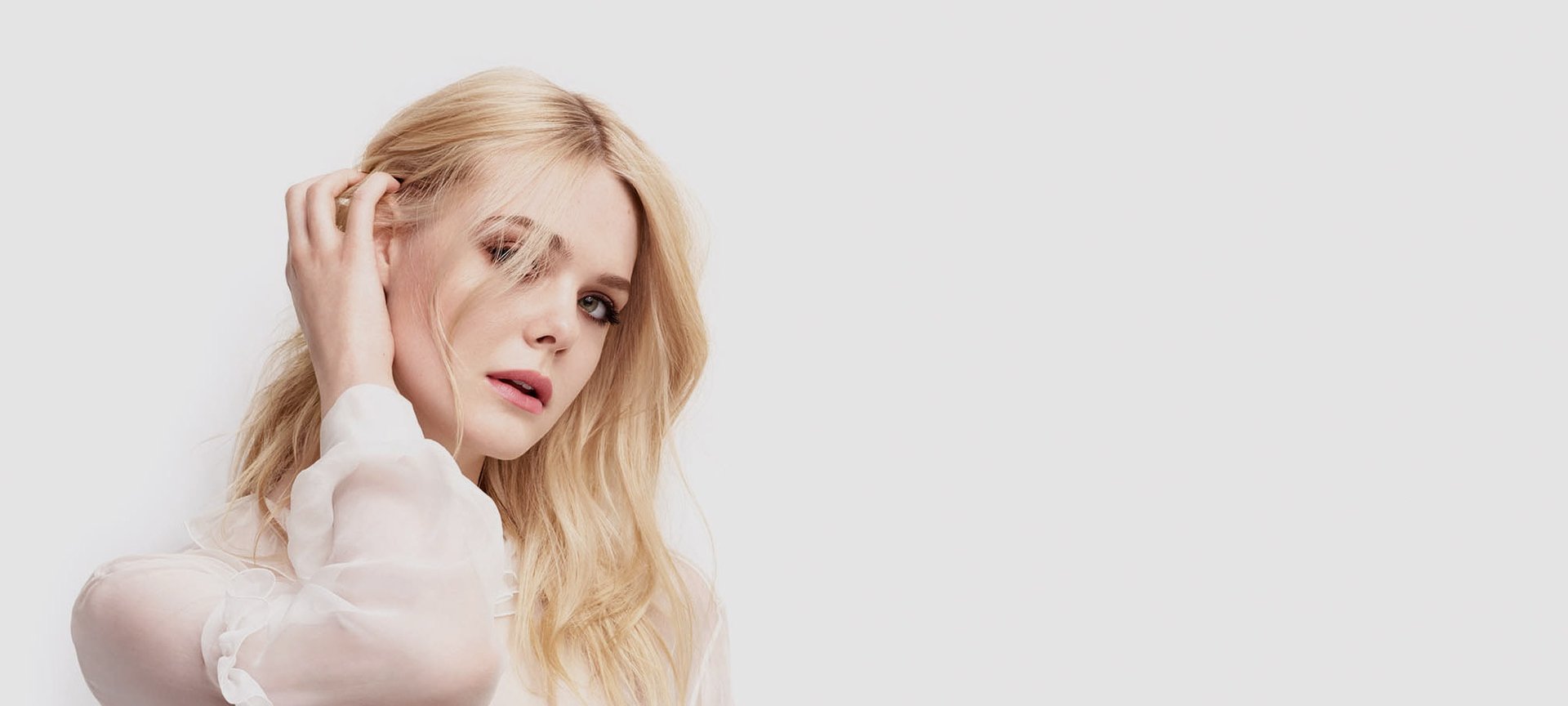 Elle Fanning Botanicals Hero