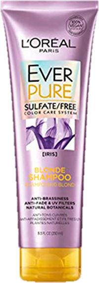 packshot ever pure blonde shampoo
