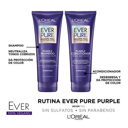 Loreal Ever Purple Rutina