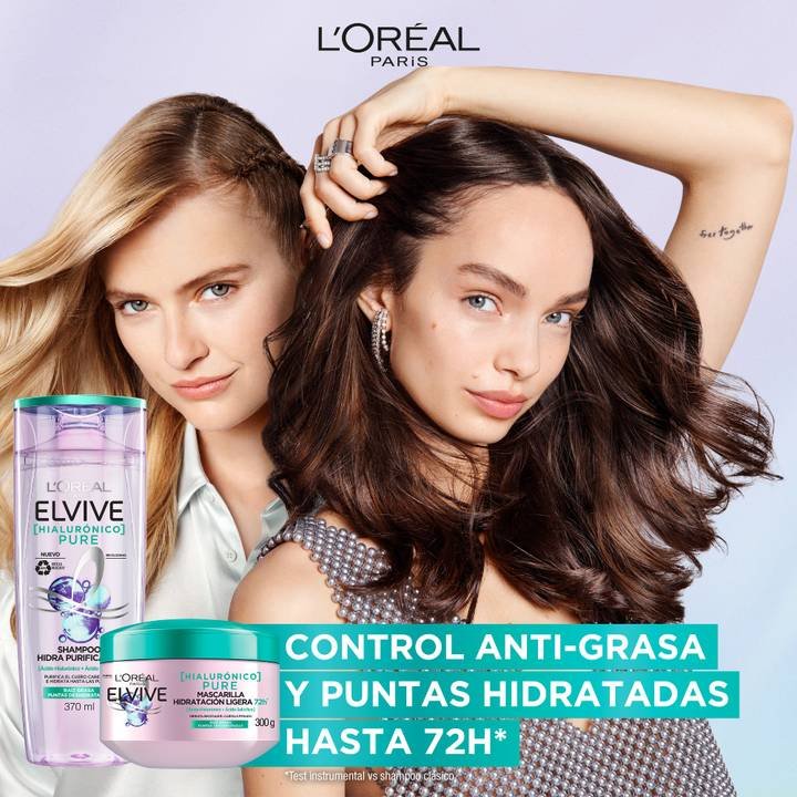 CONTROL ANTI CASPA Y PUNTAS HIDRATADAS POR 72 HORAS