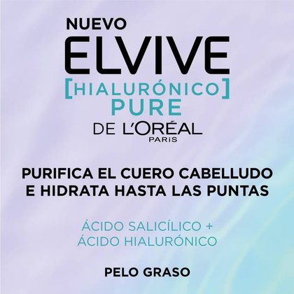 Loreal Elvive Hialurnico Pure Raices Limpias Puntas Hidratadas