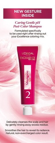 Foto del lateral del envase de la coloracion Excellence Creme Core
