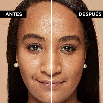 True Match Serum Rellenador 5 6 Medium Tan Before After