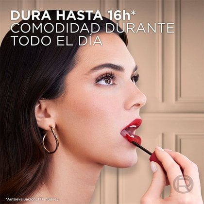 LOREAL PARIS LE MATTE RESISTANCE LABIAL LIQUIDO DURACION
