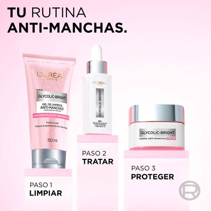 Sérum rostro anti-manchas Glycolic Bright