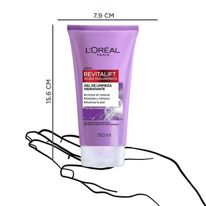Gel Limpiador Acido Hialuronico Medidas
