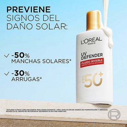 Protector Solar Diario Fps 50+ UV Defender