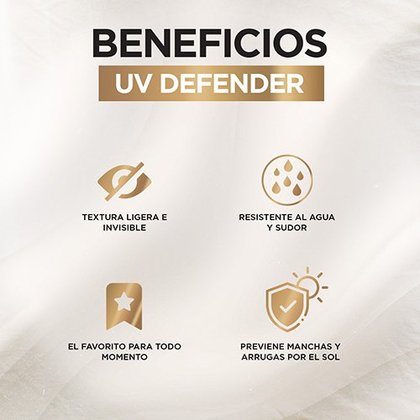 Protector Solar Diario Fps 50+ UV Defender