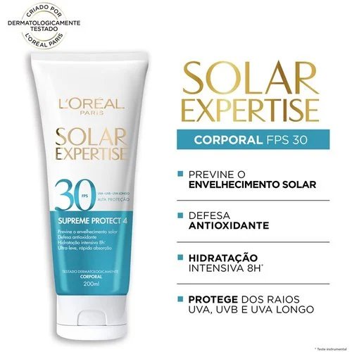 2 Imagem Protetor Corporal Fps 30 Supreme Protect 200